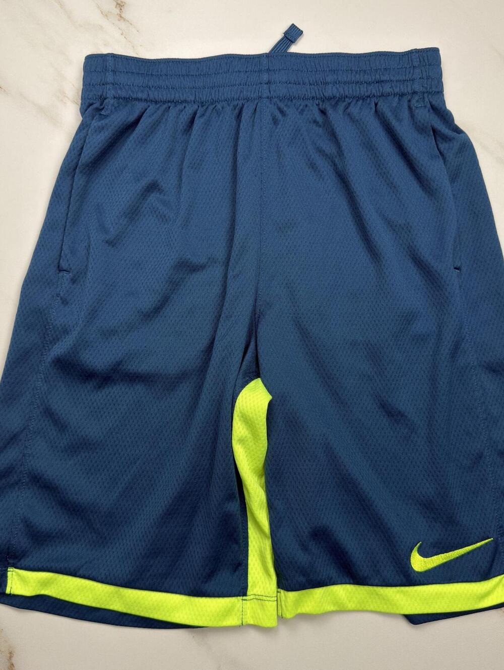 Nike Dri-FIT Athletic Shorts Blue - Boys XL